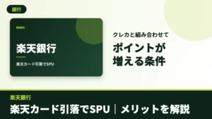 楽天銀行のアイキャッチ