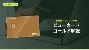 ビューカードゴールド解説