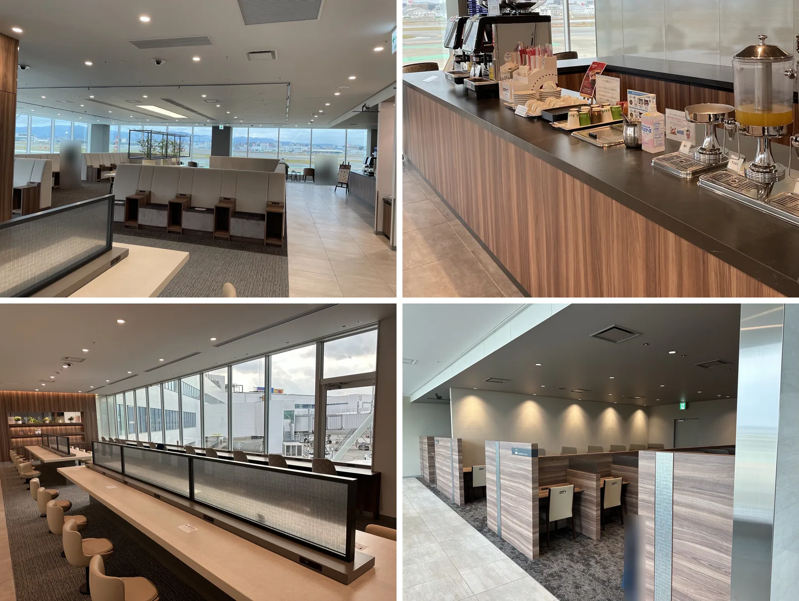 福岡空港 国内線カードラウンジ「ラウンジTIME/サウス」の店内